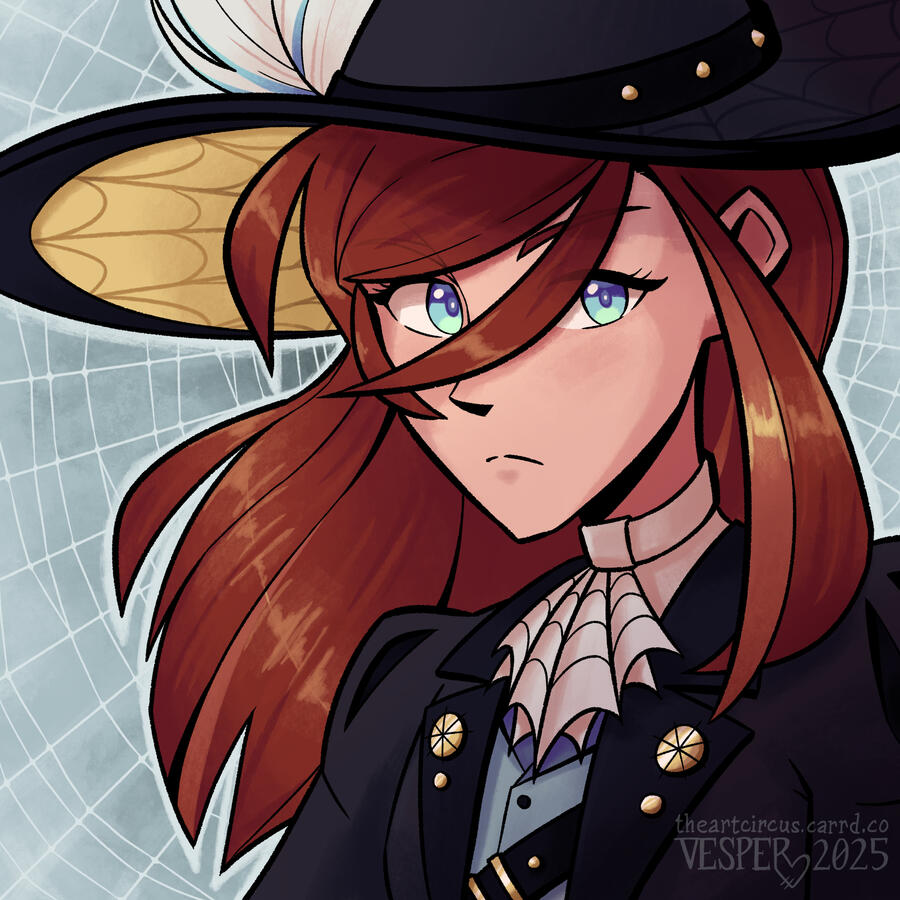 Lined + Colored, Shading, Simple Background, 2025; character owned by me