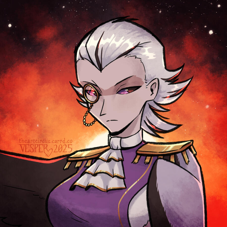 Lined + Colored, Shading, Simple Background, 2025; character owned by me