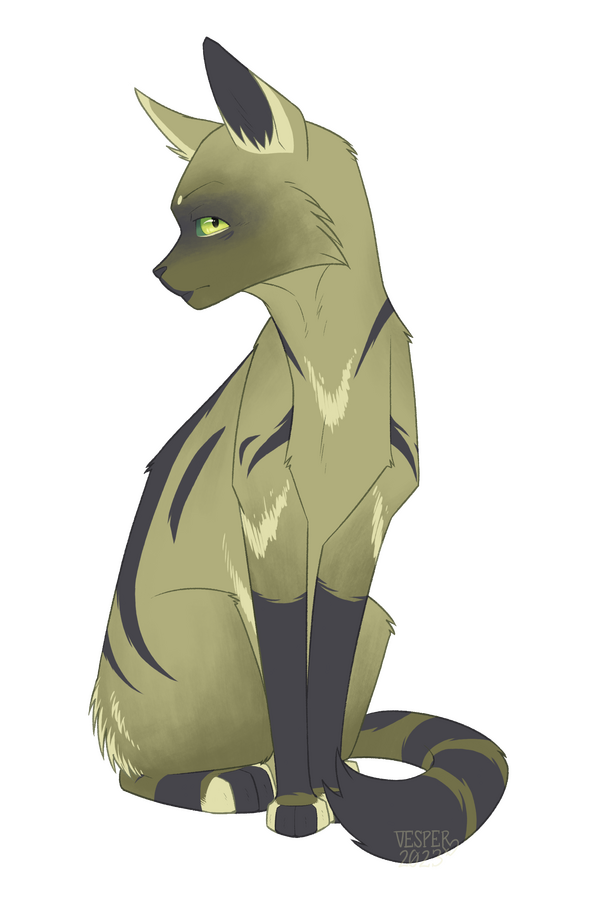 Lined + Colored, 2023; character owned by Shisou on Chicken Smoothie