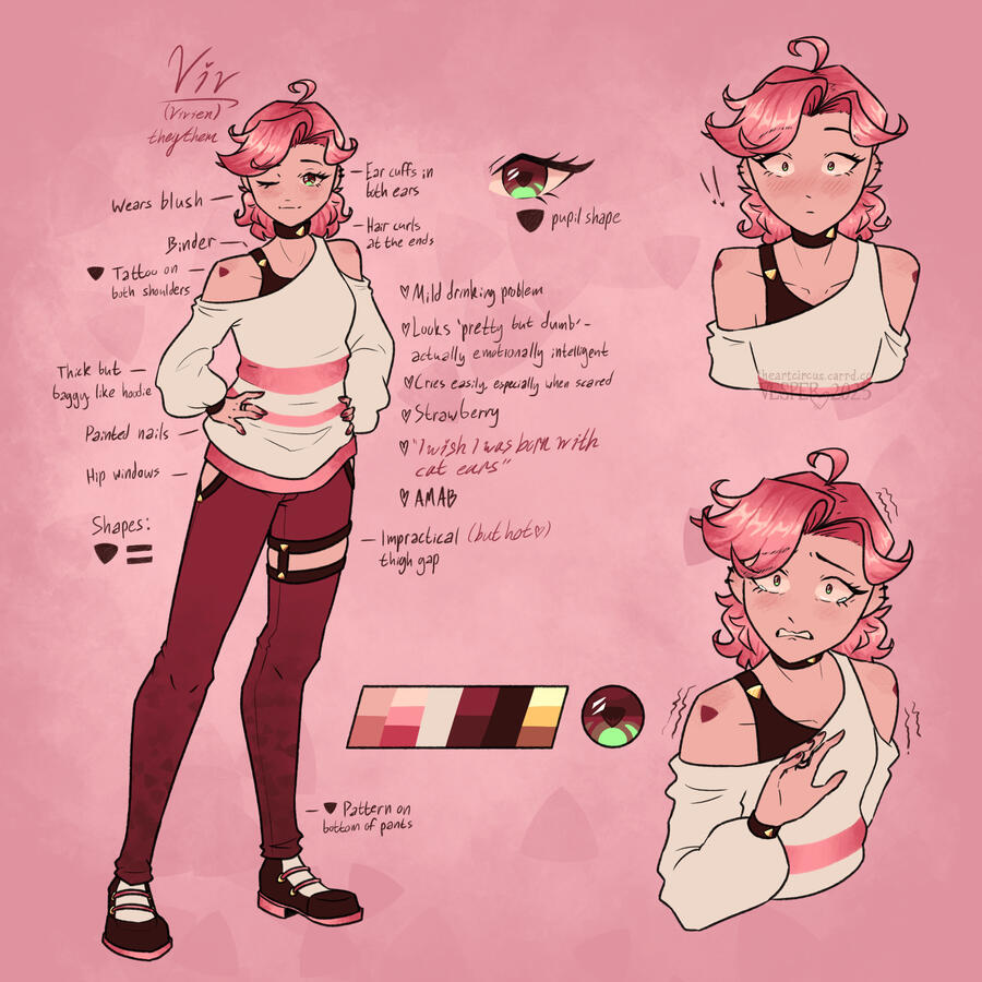 Additional Bust, 2025; character owned by me