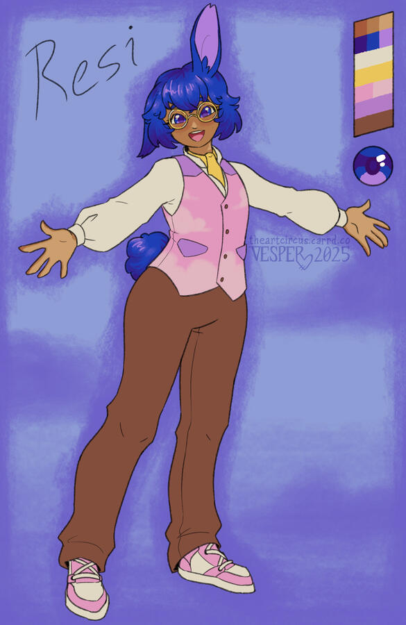 Fullbody Only, 2025; character owned by my sister