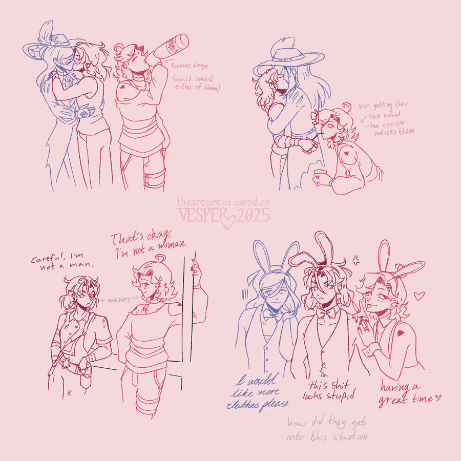 2025; characters owned by me