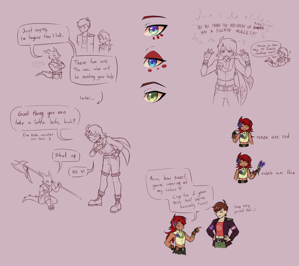 2022; characters owned by me and my sister