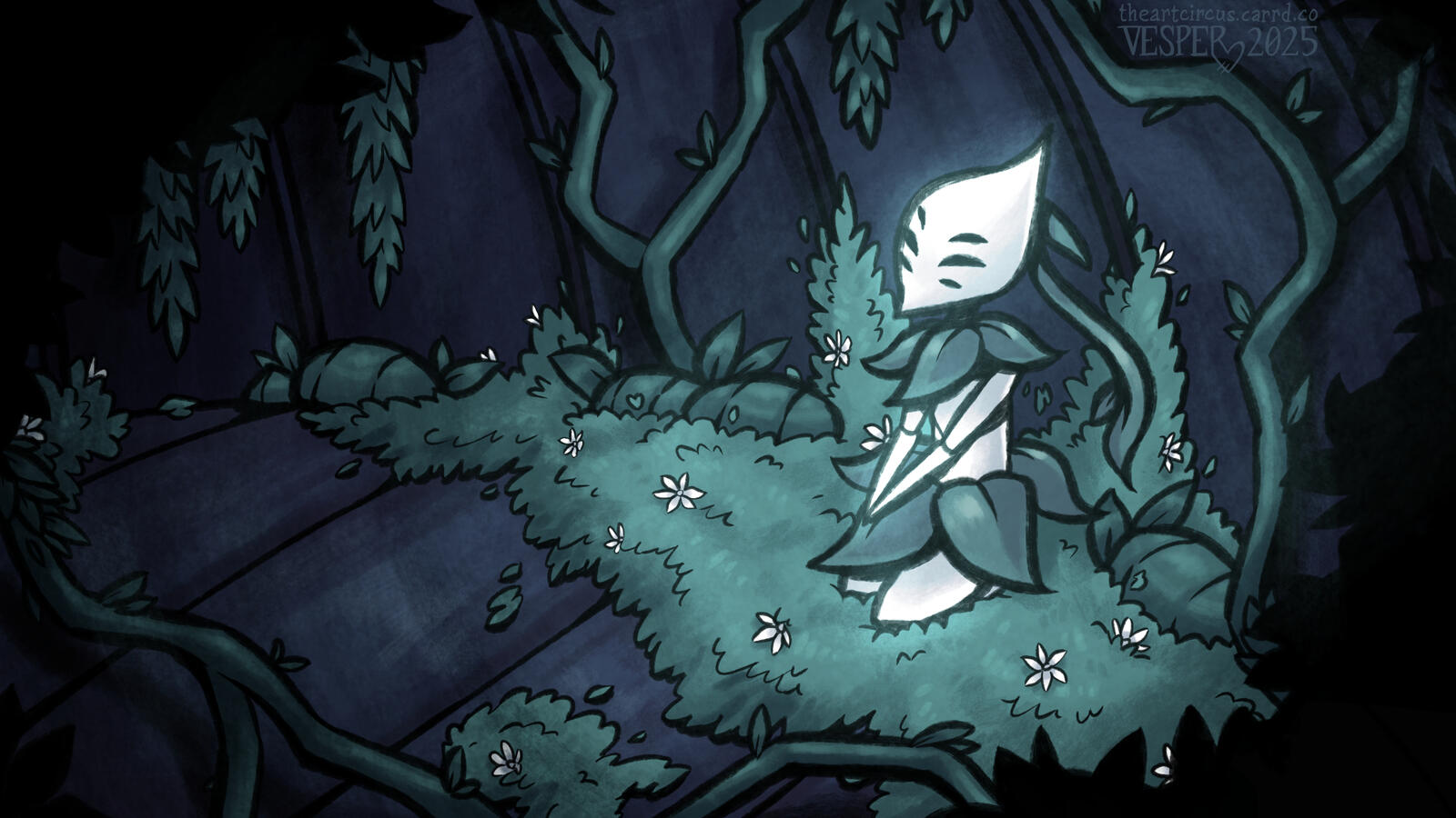 2025; character owned by Team Cherry