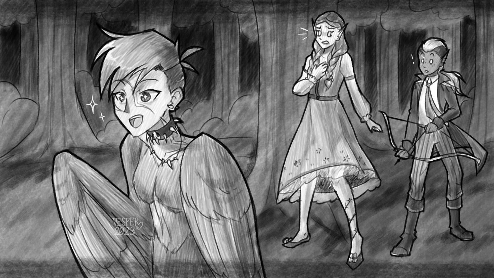 2023; characters owned by me and my sister