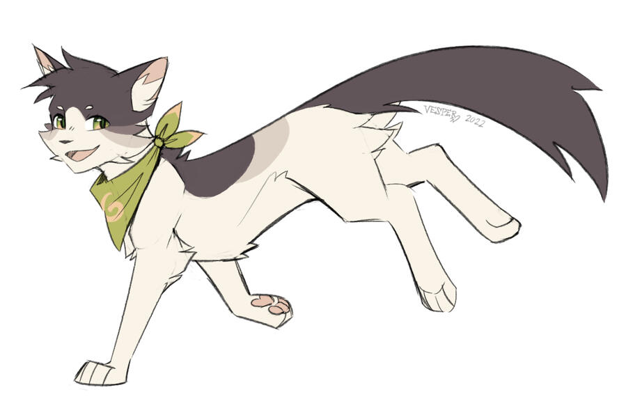 Character belongs to qatocat on Art Fight